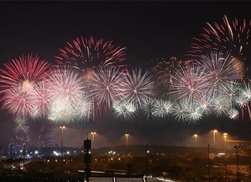 吉安县焰火晚会